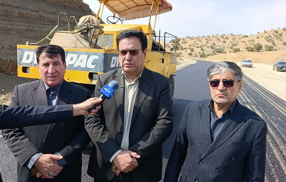 آغاز عملیات روکش آسفالت واریانت چنار کوهدشت