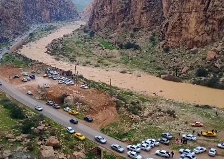 ایمن‌سازی محور گردشگری شیرز توسط راهداری کوهدشت